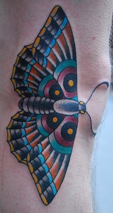 leg sideways butterfly tattoo click for details temporary tattoo for ...