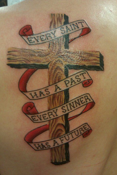Naked Truth Tattoo - From today a small 3D cross, thanks for sitting well.  | Facebook