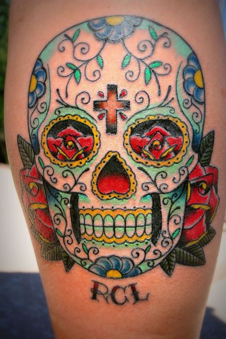 SAVI Temporary Tattoo 3D Skull Cross Tattoo Sticker Size 105x6cm  1pc  Black 2 g  Amazonin Beauty