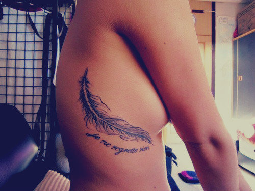 50 Beautiful Feather Tattoo Designs | Art and Design