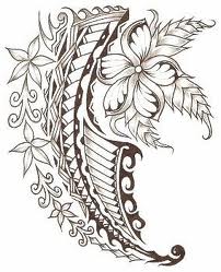 1268 Maori Flower Tattoo Images Stock Photos  Vectors  Shutterstock