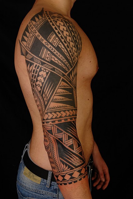 Tribal Sleeve Tattoos 15
